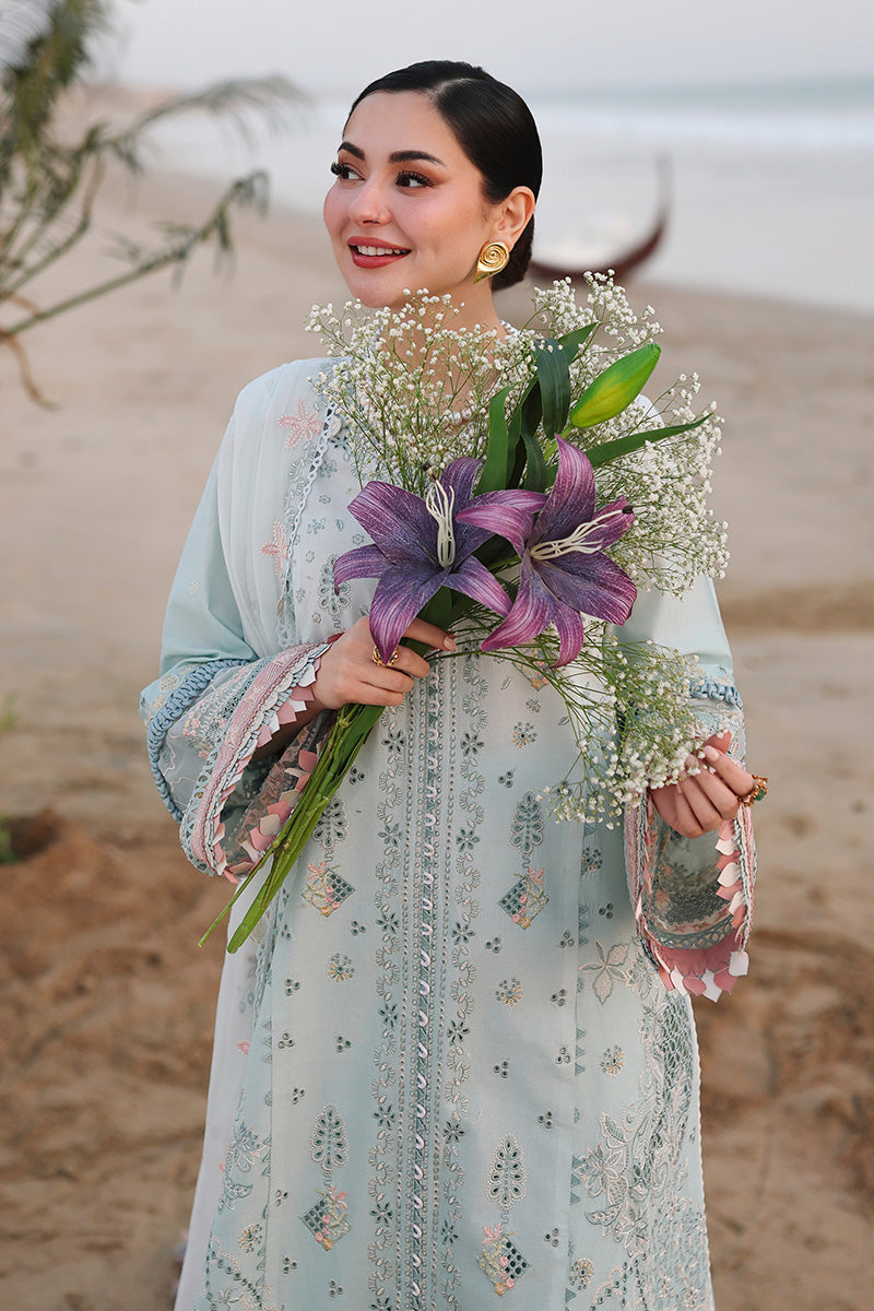 SA-05 AYRA |  Qalamkar | Sahil Luxury Lawn Unstitched Collection 2026