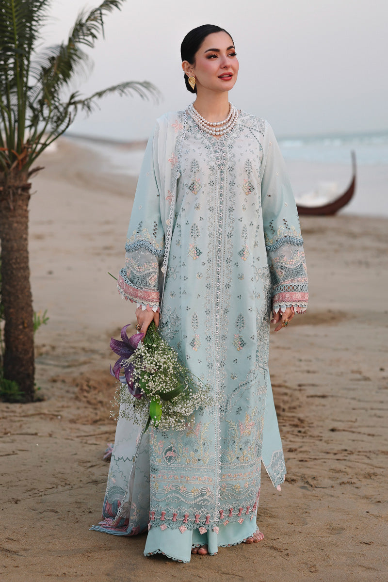 SA-05 AYRA |  Qalamkar | Sahil Luxury Lawn Unstitched Collection 2026