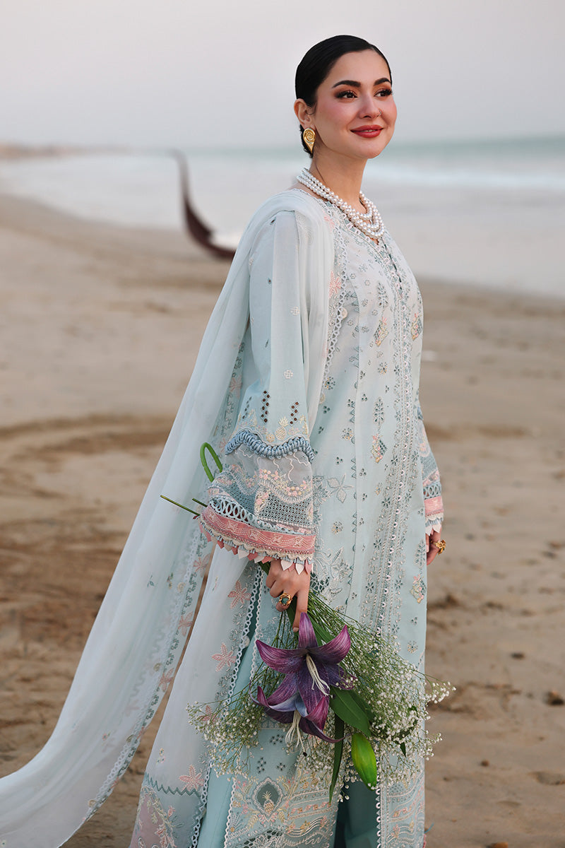 SA-05 AYRA |  Qalamkar | Sahil Luxury Lawn Unstitched Collection 2026