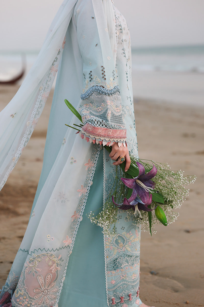 SA-05 AYRA |  Qalamkar | Sahil Luxury Lawn Unstitched Collection 2026