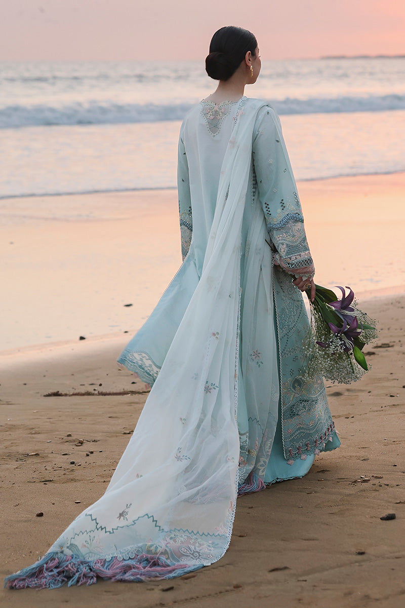 SA-05 AYRA |  Qalamkar | Sahil Luxury Lawn Unstitched Collection 2026