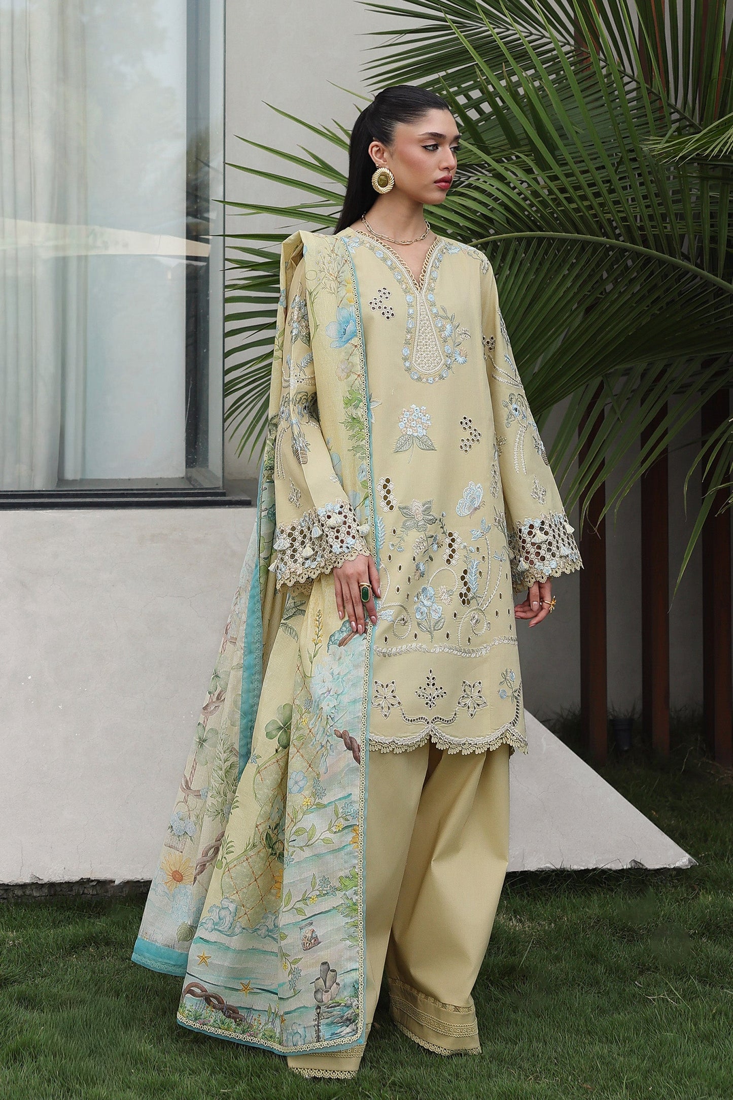 QKL-11 MEIRA | Qalamkar |  Qline Lawn Drop II Collection 2026