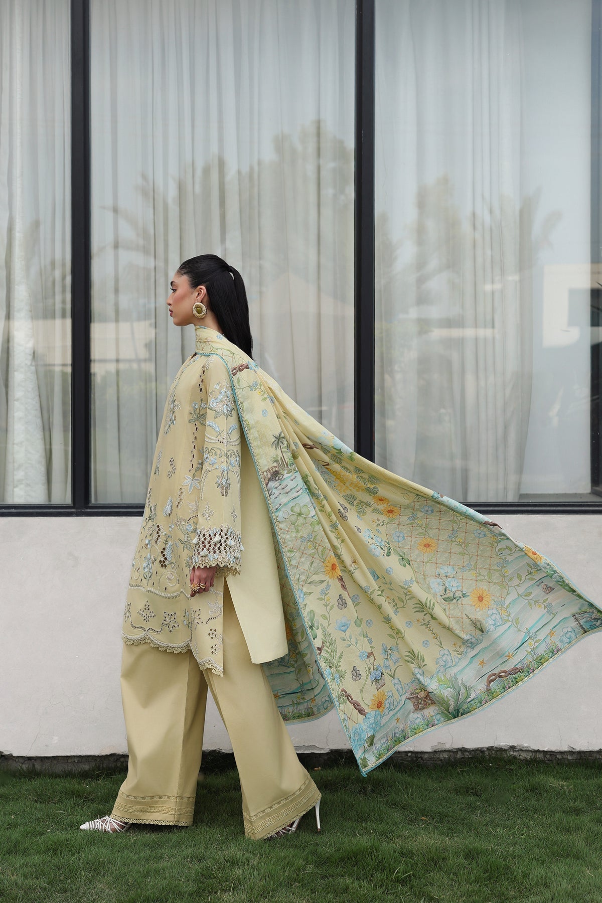 QKL-11 MEIRA | Qalamkar |  Qline Lawn Drop II Collection 2026