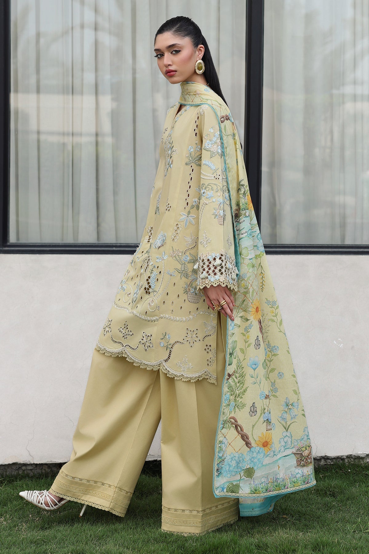 QKL-11 MEIRA | Qalamkar |  Qline Lawn Drop II Collection 2026