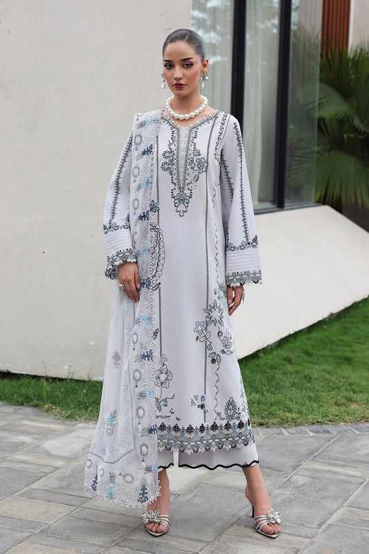 QKL-03 SAMIA | Qalamkar |  Qline Lawn Drop II Collection 2026
