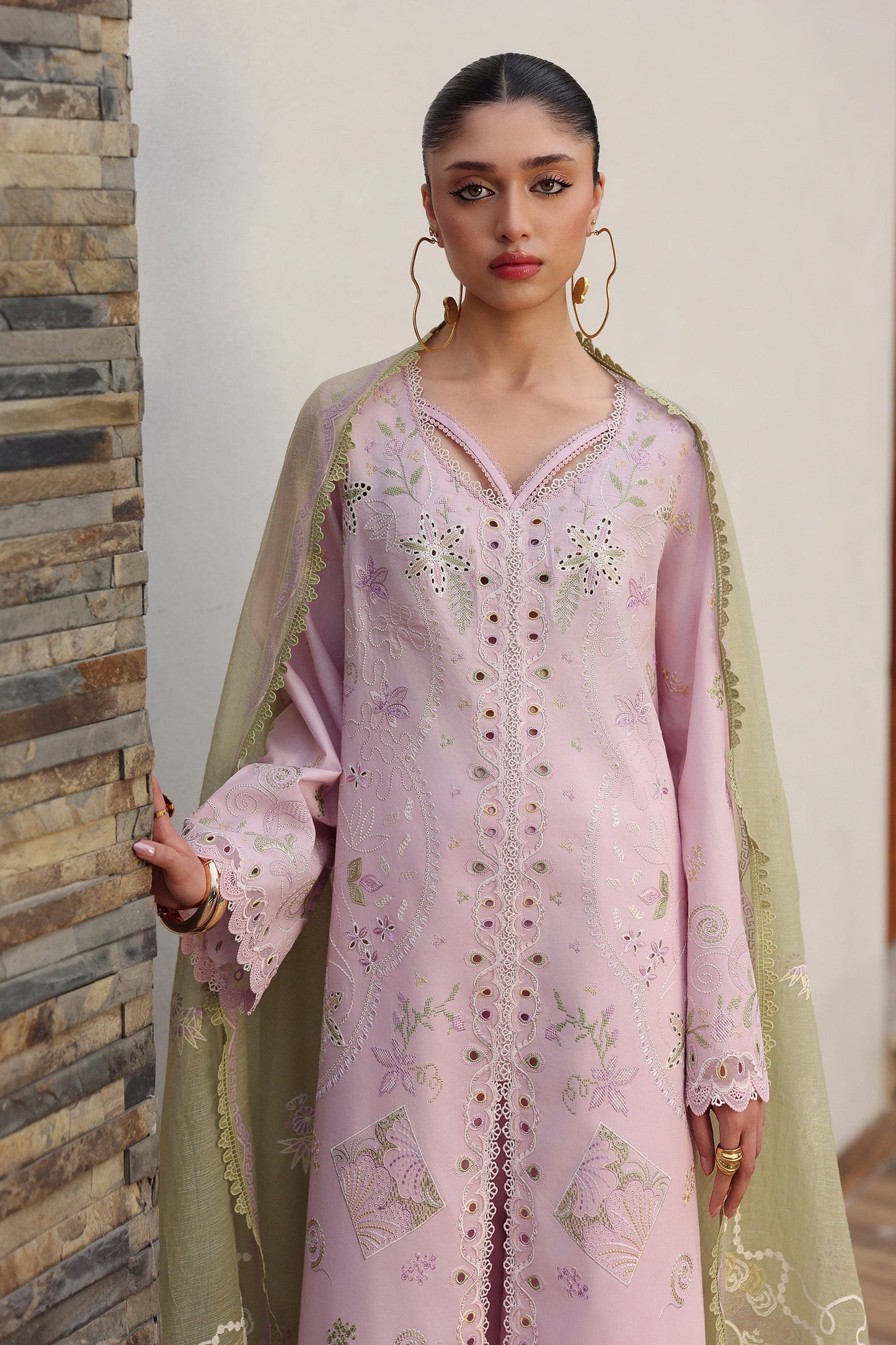 QKL-12 ZAYLA | Qalamkar |  Qline Lawn Drop II Collection 2026