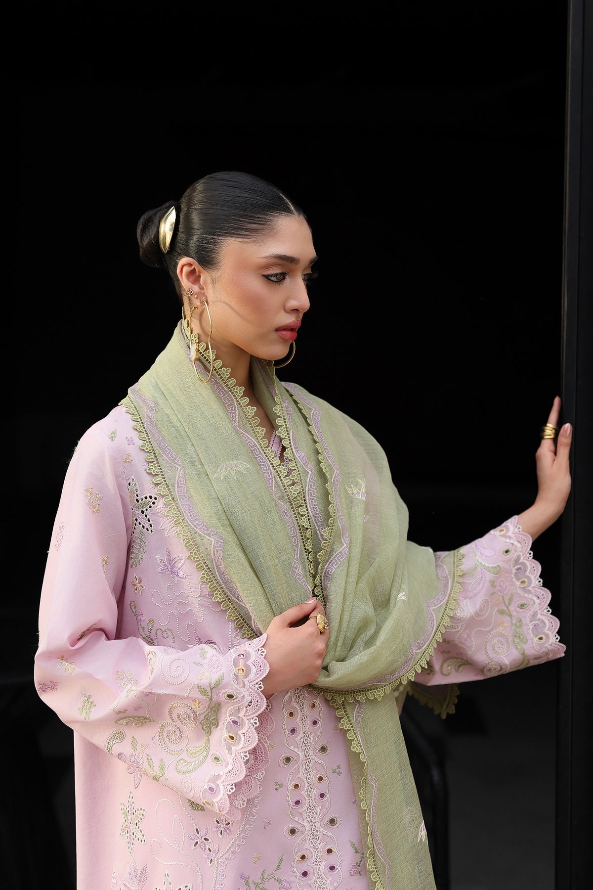 QKL-12 ZAYLA | Qalamkar |  Qline Lawn Drop II Collection 2026