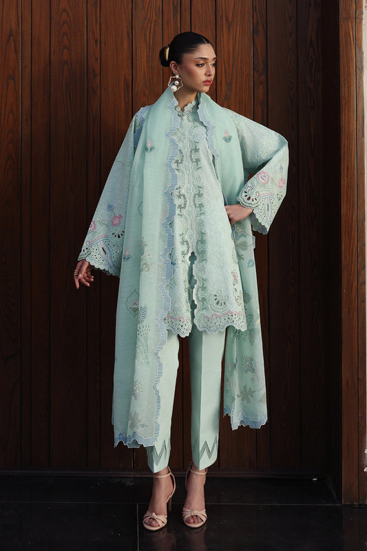 QKL-07 LEYA | Qalamkar |  Qline Lawn Drop II Collection 2026