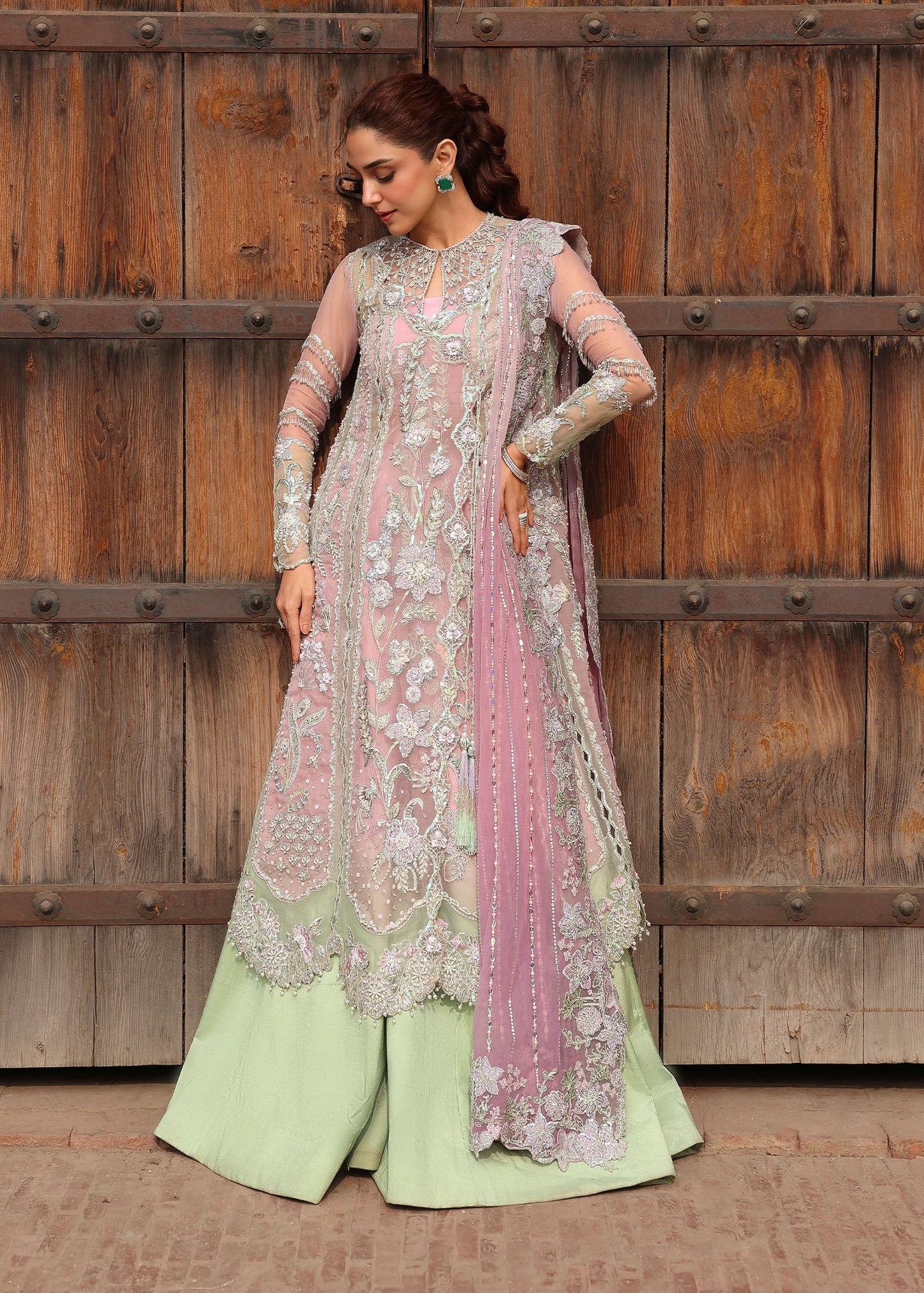Tilsam | Crimson | Jhilmil Wedding Collection Unstitched 2026