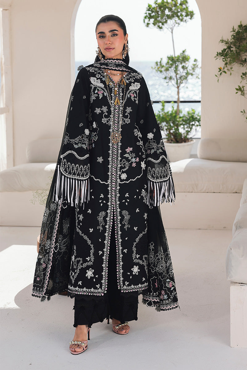 SA-02 LIANA |  Qalamkar | Sahil Luxury Lawn Unstitched Collection 2026