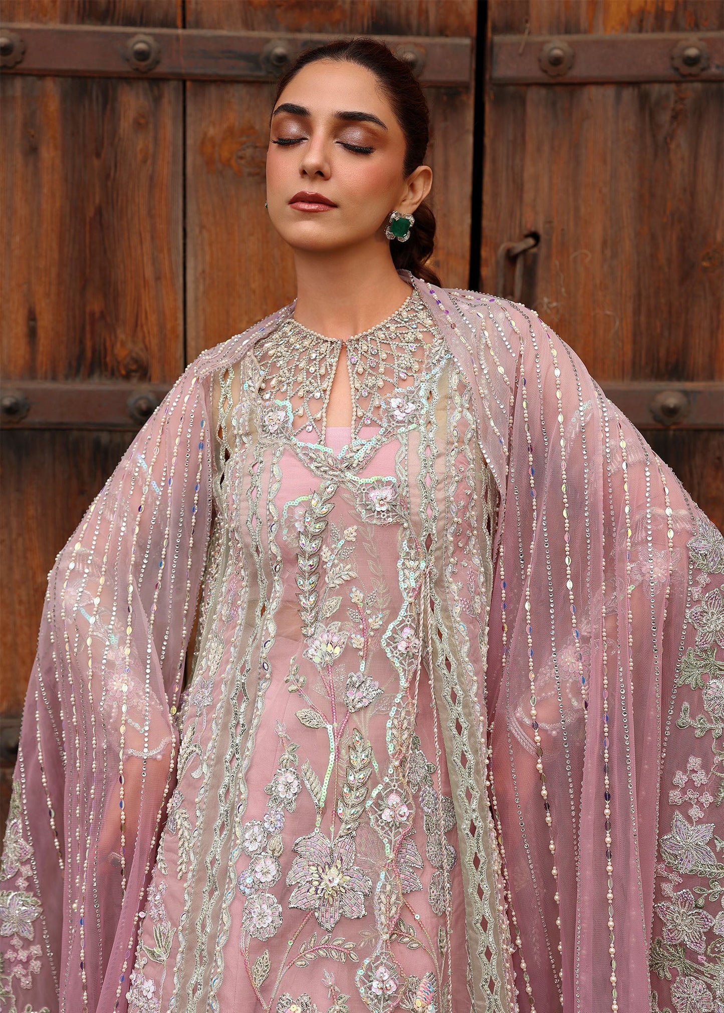 Tilsam | Crimson | Jhilmil Wedding Collection Unstitched 2026