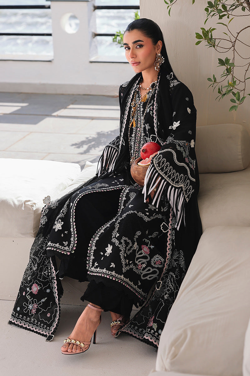 SA-02 LIANA |  Qalamkar | Sahil Luxury Lawn Unstitched Collection 2026