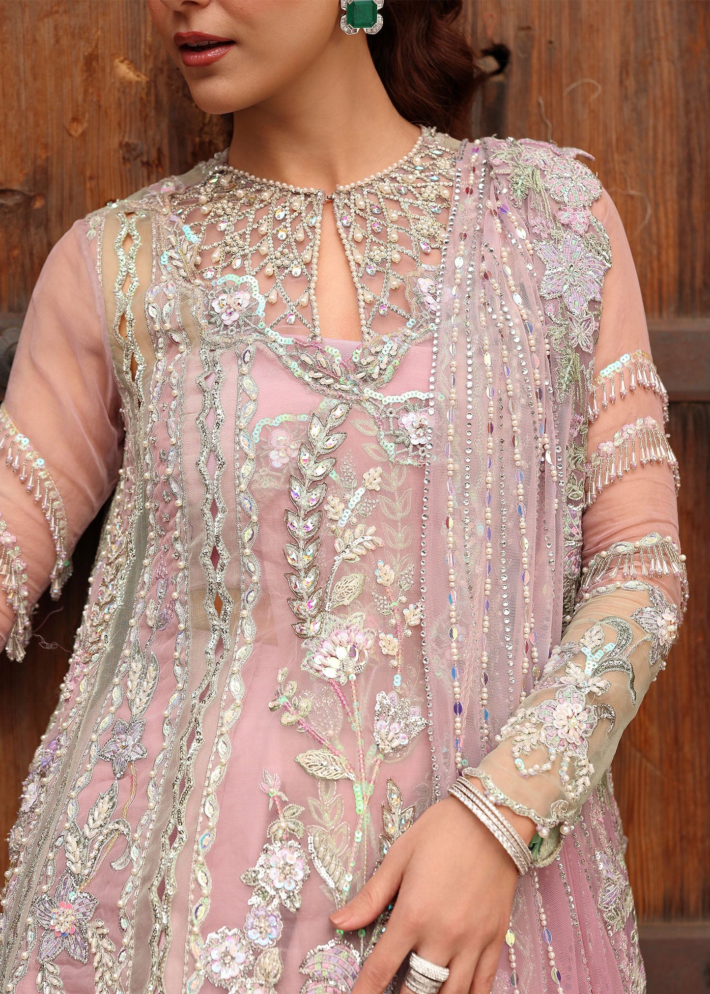 Tilsam | Crimson | Jhilmil Wedding Collection Unstitched 2026