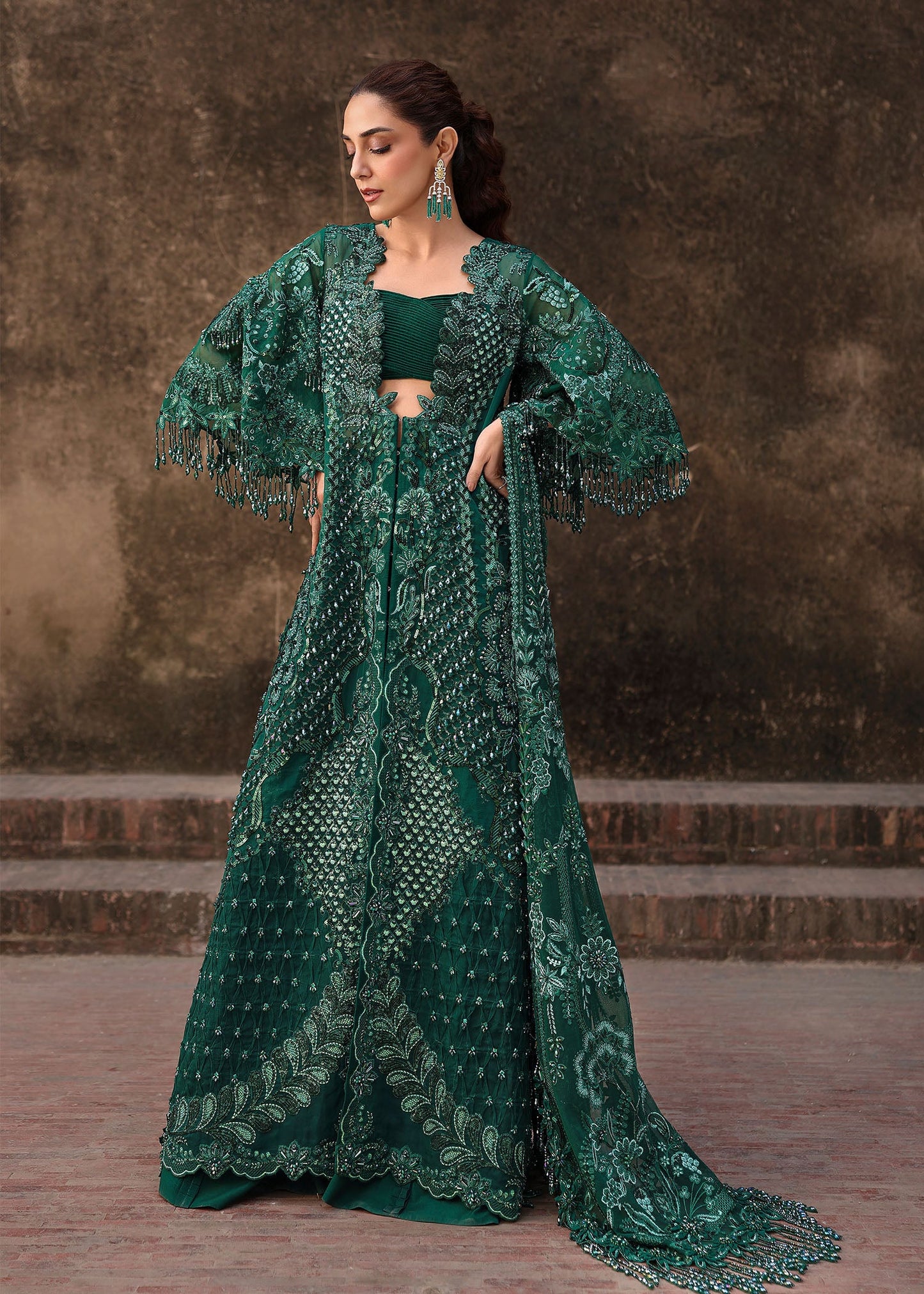 Zamard | Crimson | Jhilmil Wedding Collection Unstitched 2026