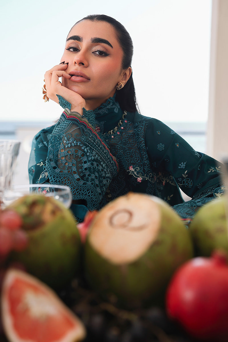SA-04 ELIF |  Qalamkar | Sahil Luxury Lawn Unstitched Collection 2026