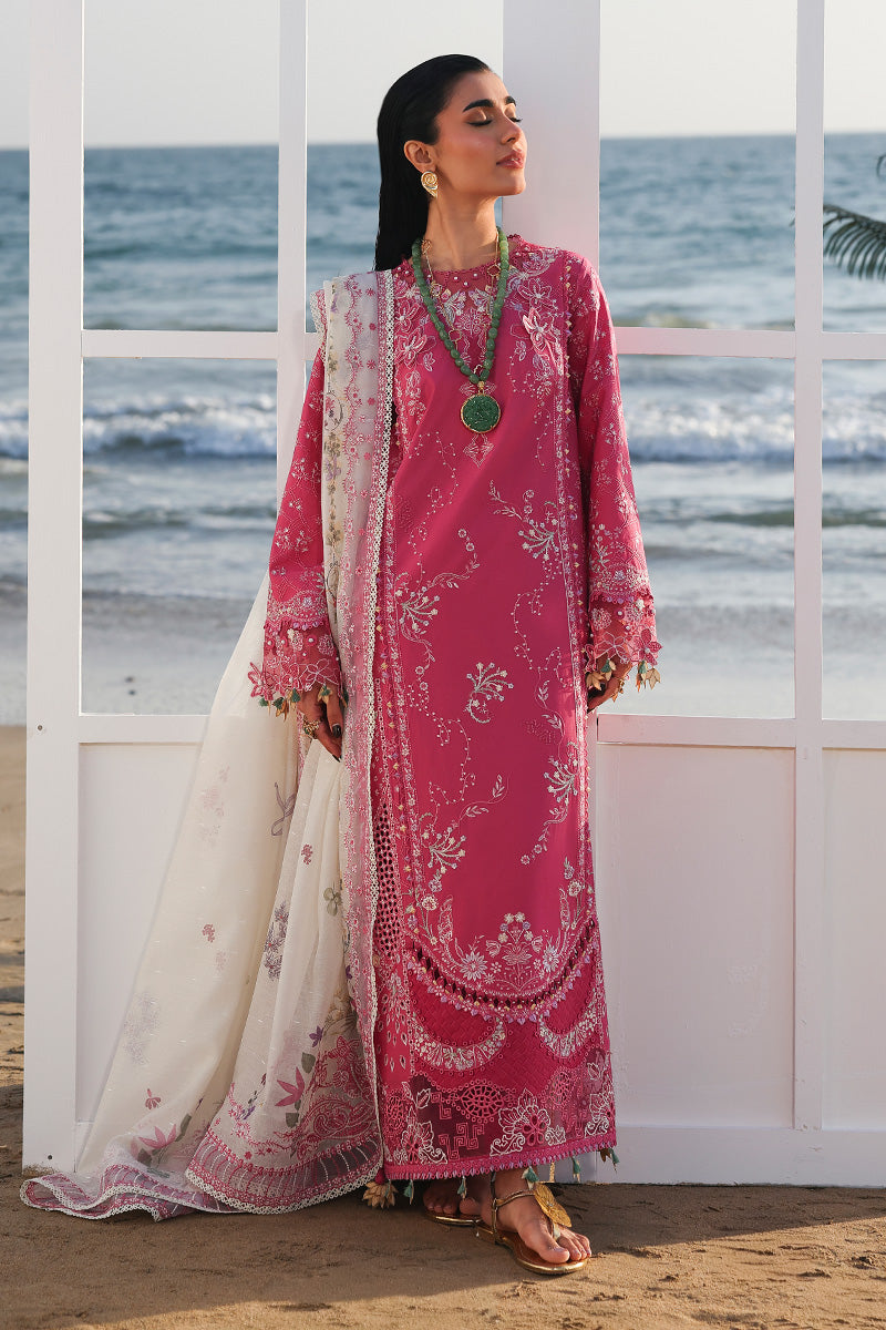SA-13 TARA |  Qalamkar | Sahil Luxury Lawn Unstitched Collection 2026 