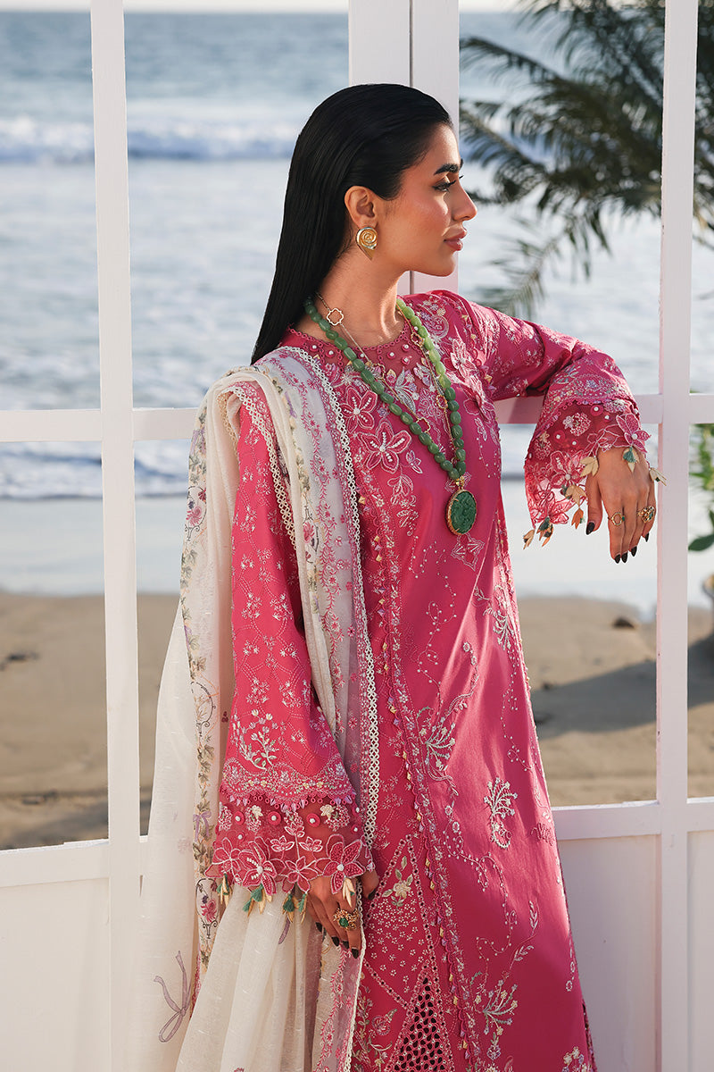 SA-13 TARA |  Qalamkar | Sahil Luxury Lawn Unstitched Collection 2026 