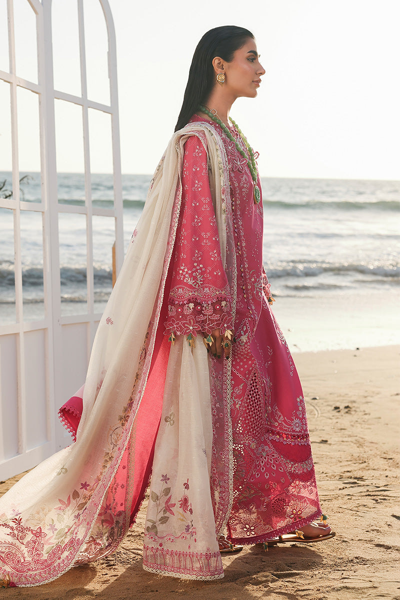 SA-13 TARA |  Qalamkar | Sahil Luxury Lawn Unstitched Collection 2026 