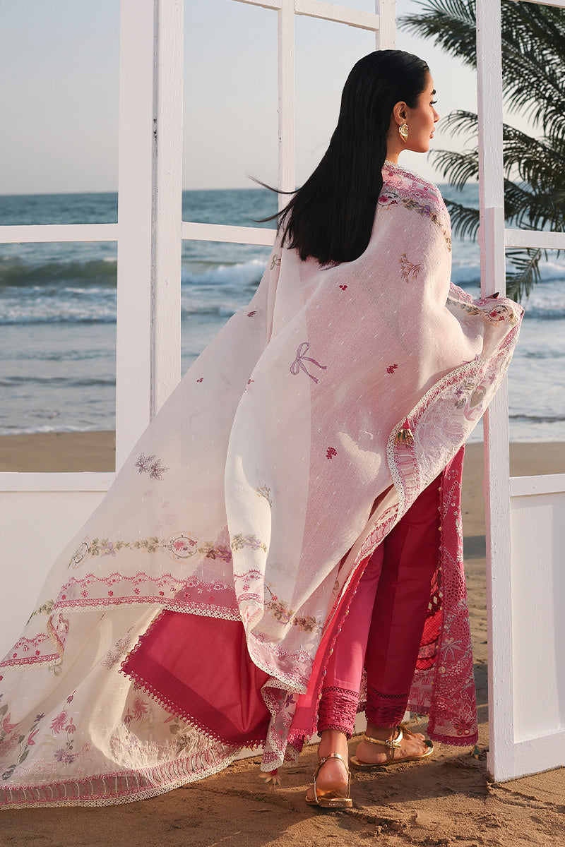 SA-13 TARA |  Qalamkar | Sahil Luxury Lawn Unstitched Collection 2026 