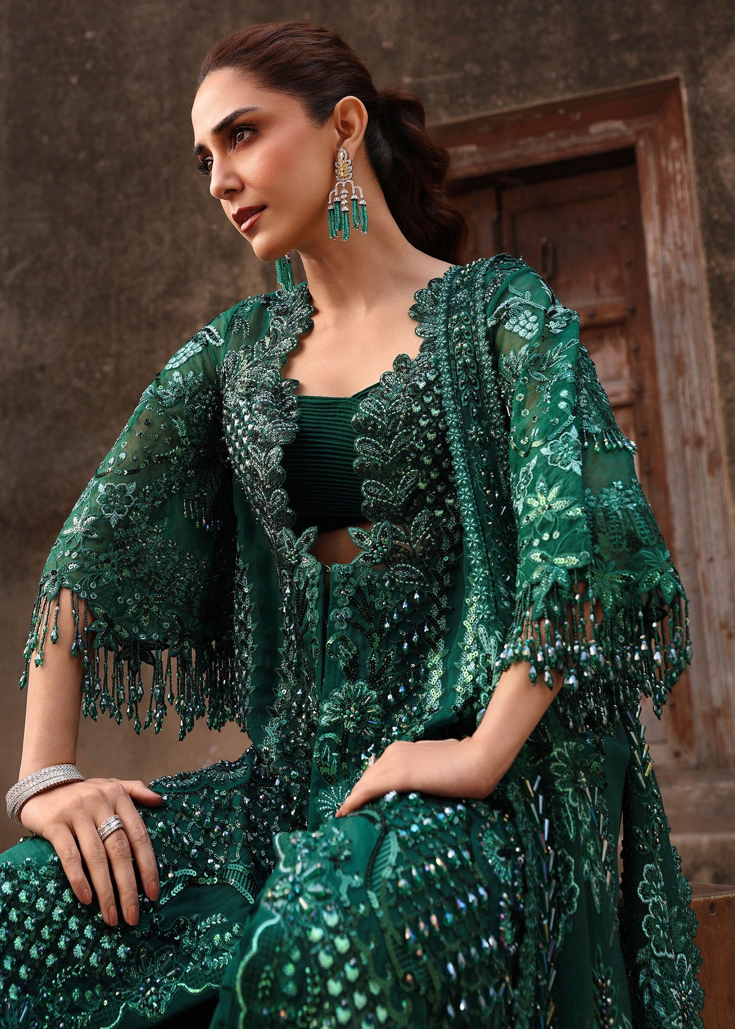 Zamard | Crimson | Jhilmil Wedding Collection Unstitched 2026