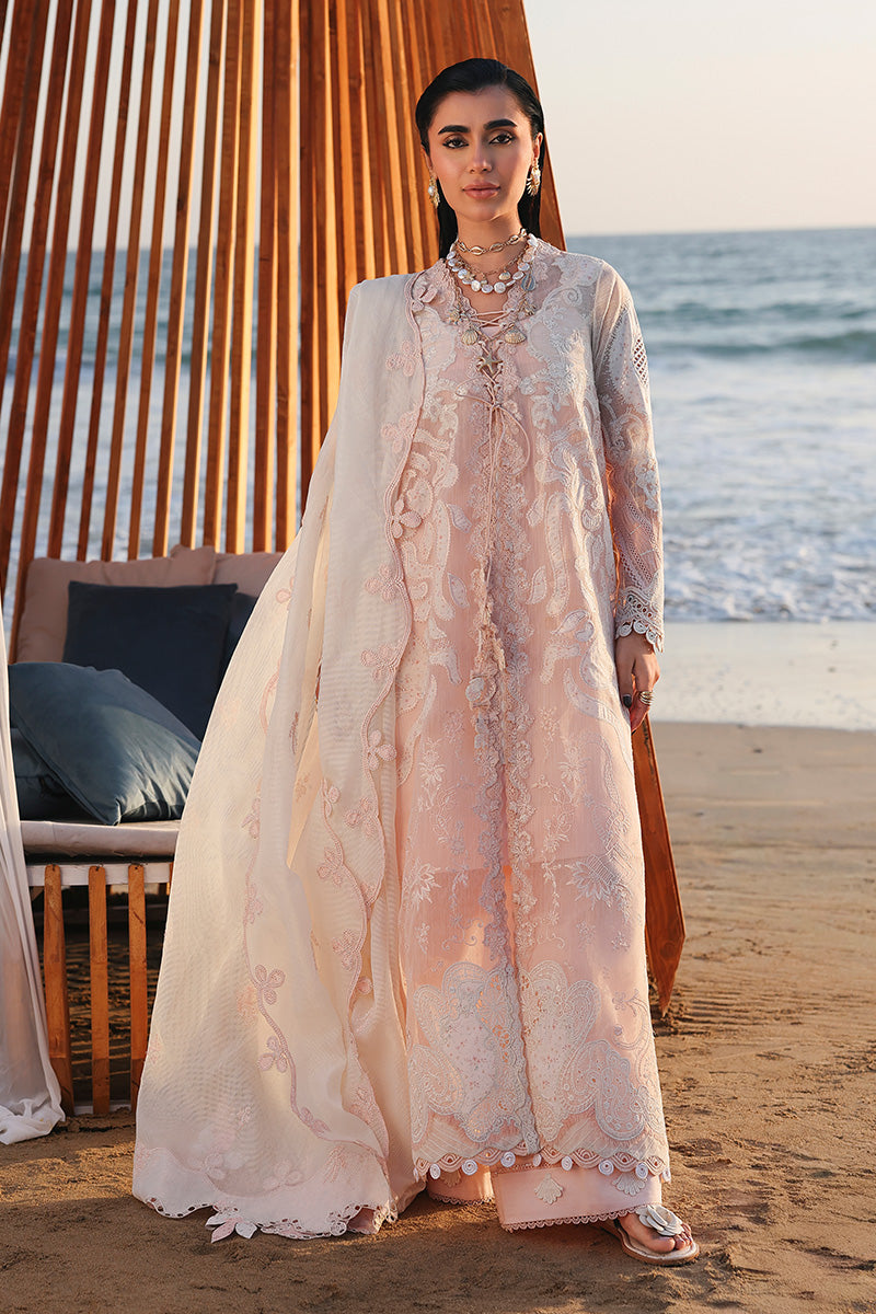 SA-06 MAHUR |  Qalamkar | Sahil Luxury Lawn Unstitched Collection 2026