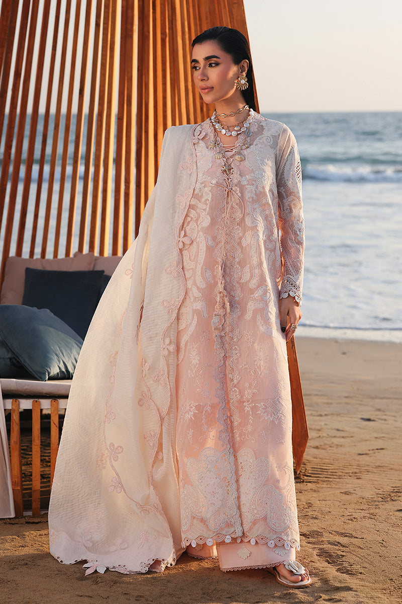 SA-06 MAHUR |  Qalamkar | Sahil Luxury Lawn Unstitched Collection 2026