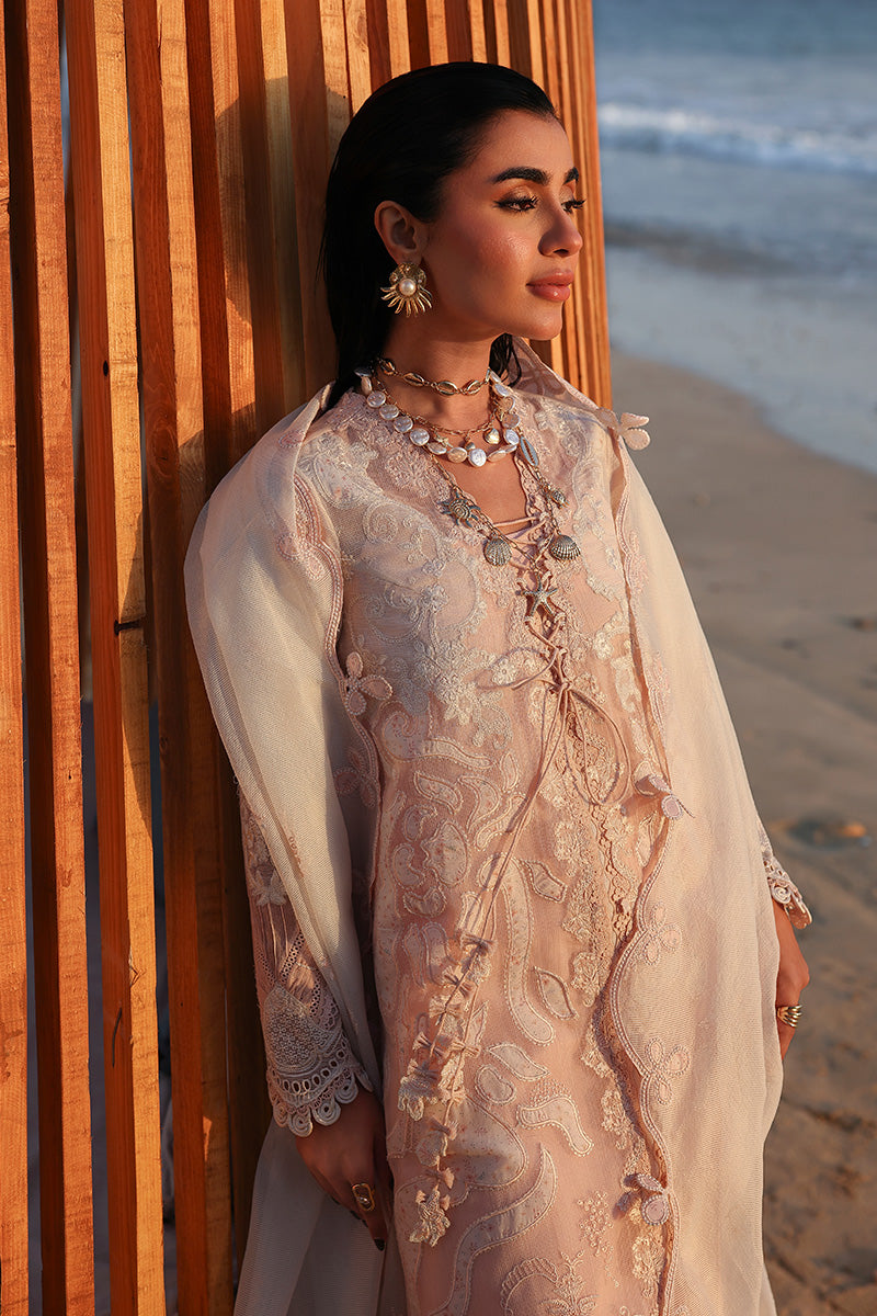 SA-06 MAHUR |  Qalamkar | Sahil Luxury Lawn Unstitched Collection 2026