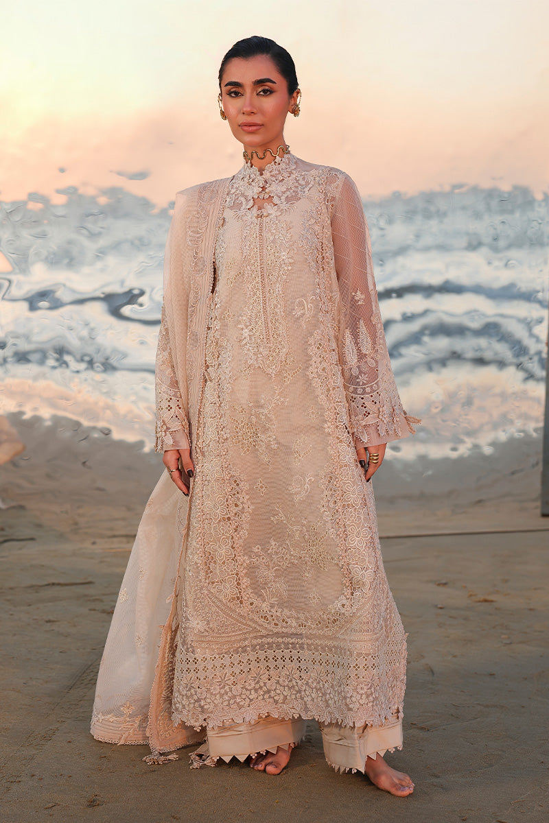 SA-15 NEHAN |  Qalamkar | Sahil Luxury Lawn Unstitched Collection 2026 