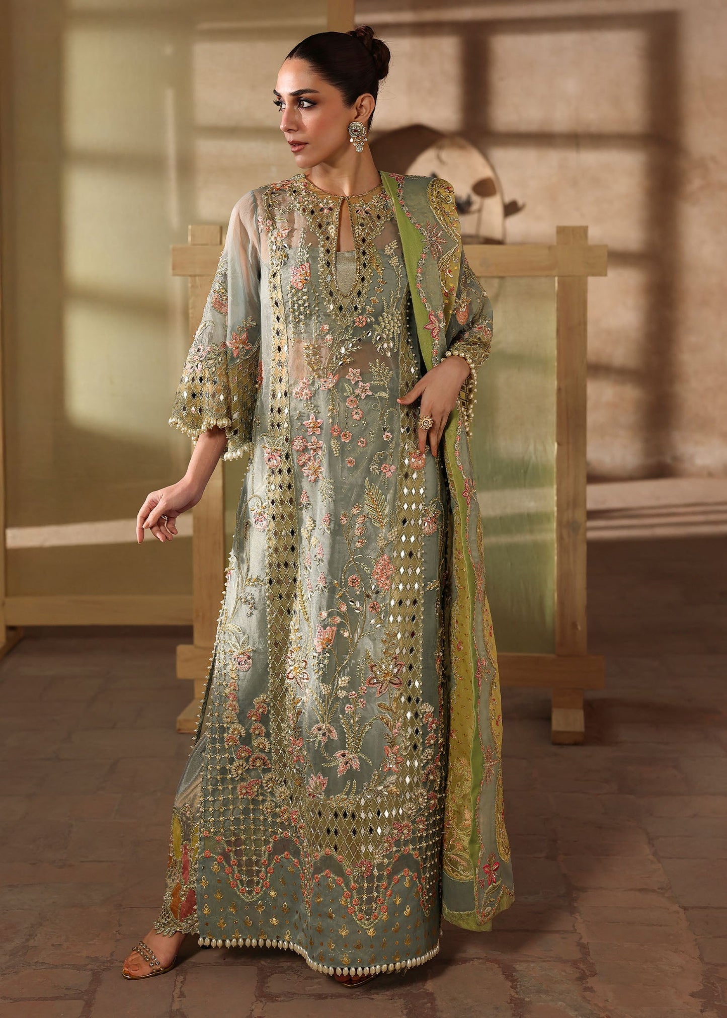 Jhalak | Crimson | Jhilmil Wedding Collection Unstitched 2026