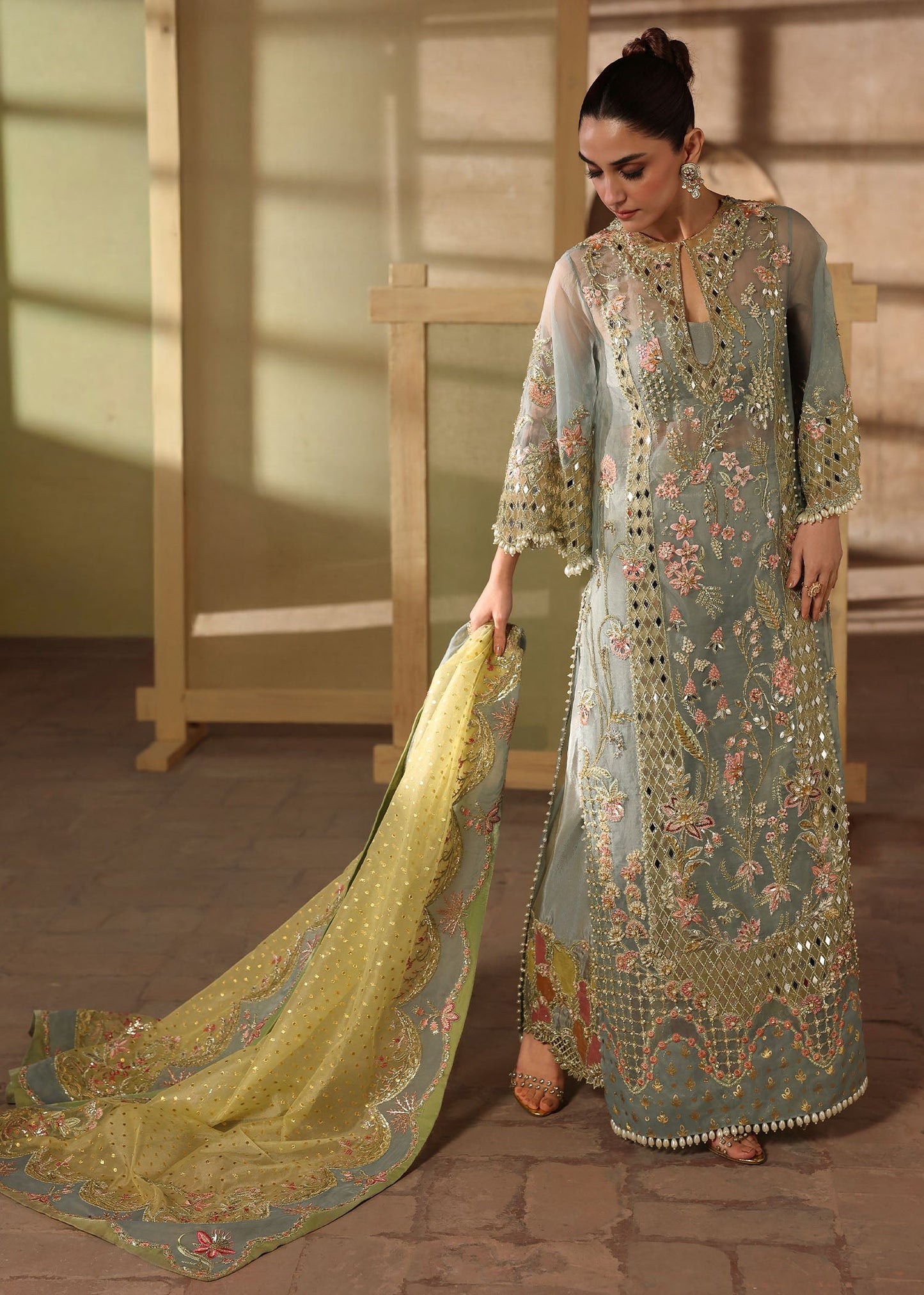 Jhalak | Crimson | Jhilmil Wedding Collection Unstitched 2026