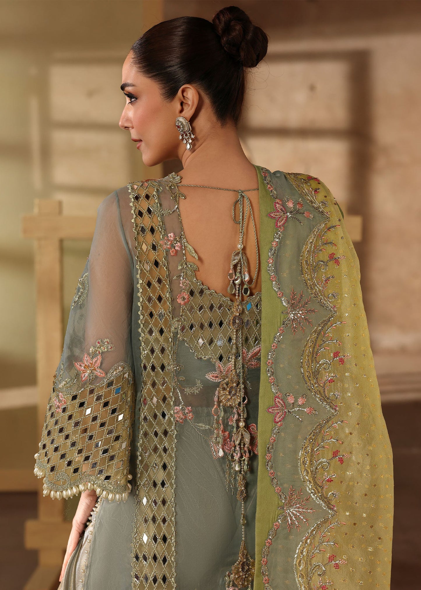 Jhalak | Crimson | Jhilmil Wedding Collection Unstitched 2026