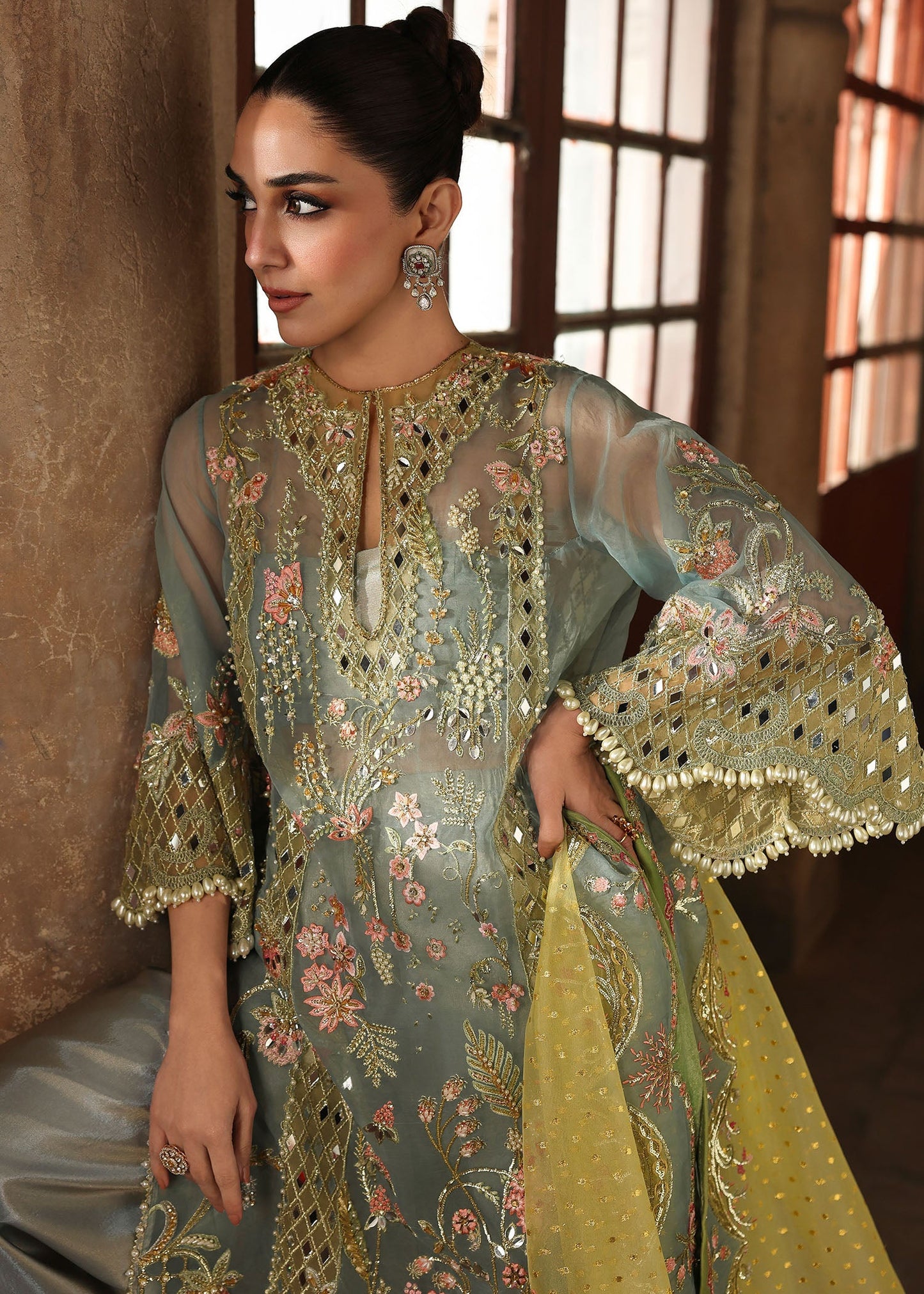 Jhalak | Crimson | Jhilmil Wedding Collection Unstitched 2026