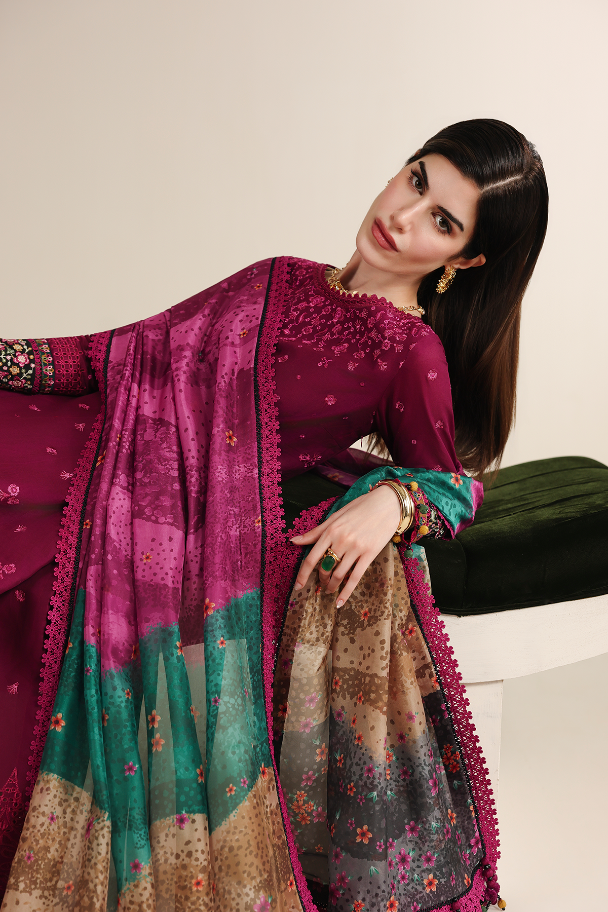 IL26-D02 | Jazmin | Iris Luxury Spring Summer Lawn Collection 2026