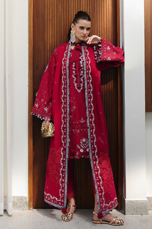 CM-03 RUBY | Qalamkar | Chikankari Eid Edit Collection 2026
