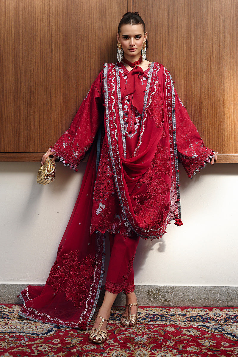 CM-03 RUBY | Qalamkar | Chikankari Eid Edit Collection 2026
