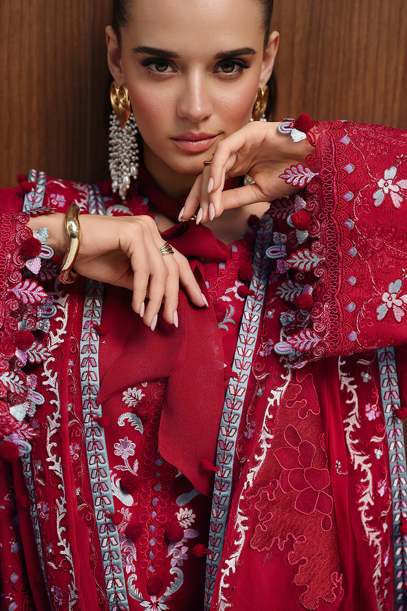 CM-03 RUBY | Qalamkar | Chikankari Eid Edit Collection 2026