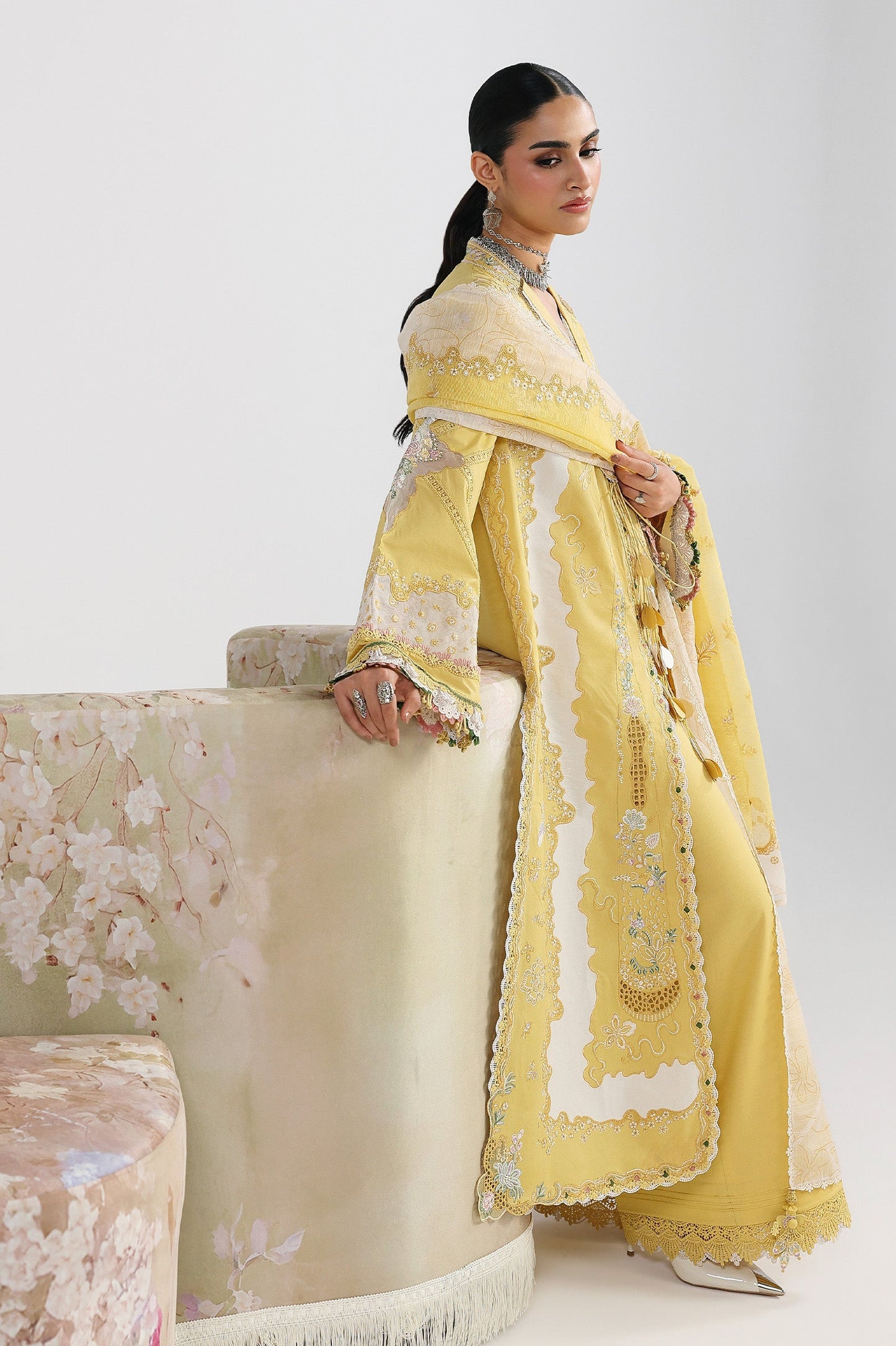 QFL-05 ZARIA | Qalamkar  | Festive Lawn Collection 2026