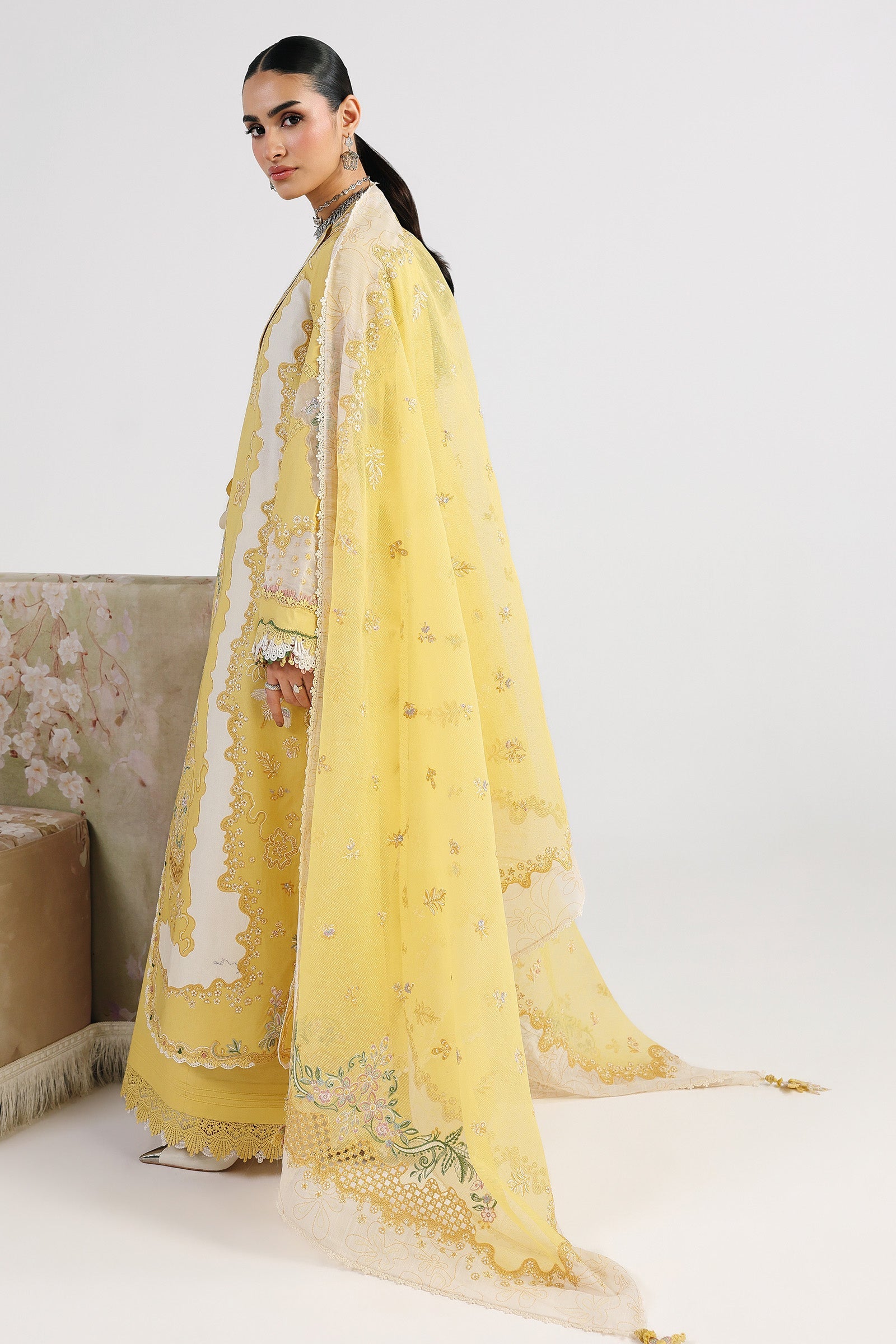 QFL-05 ZARIA | Qalamkar  | Festive Lawn Collection 2026