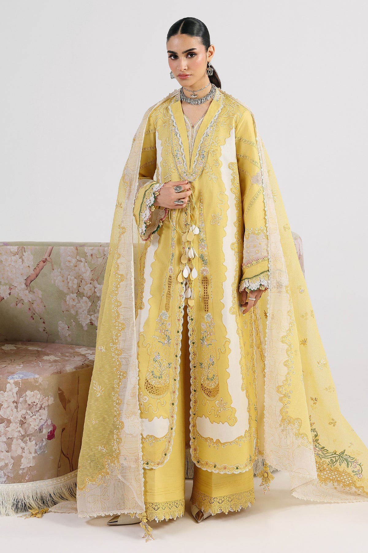 QFL-05 ZARIA | Qalamkar  | Festive Lawn Collection 2026