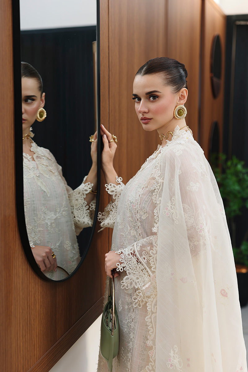 CM-04 ZIMAL | Qalamkar | Chikankari Eid Edit Collection 2026