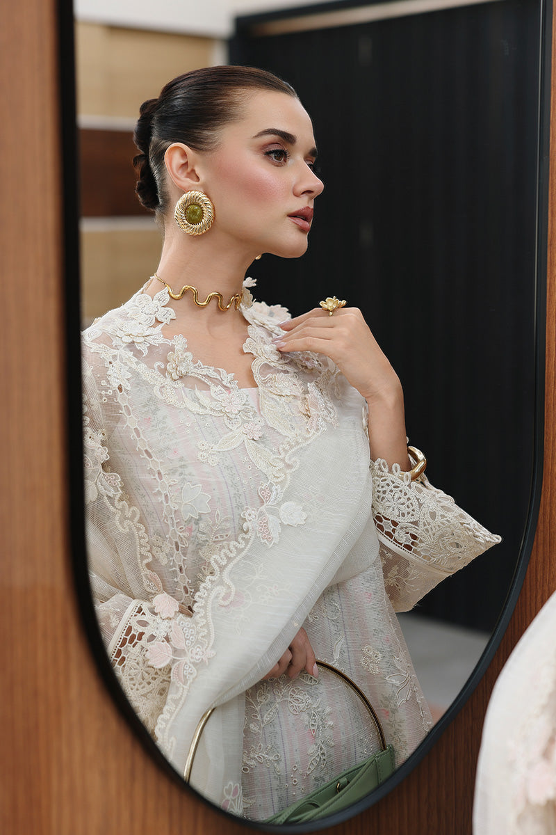 CM-04 ZIMAL | Qalamkar | Chikankari Eid Edit Collection 2026