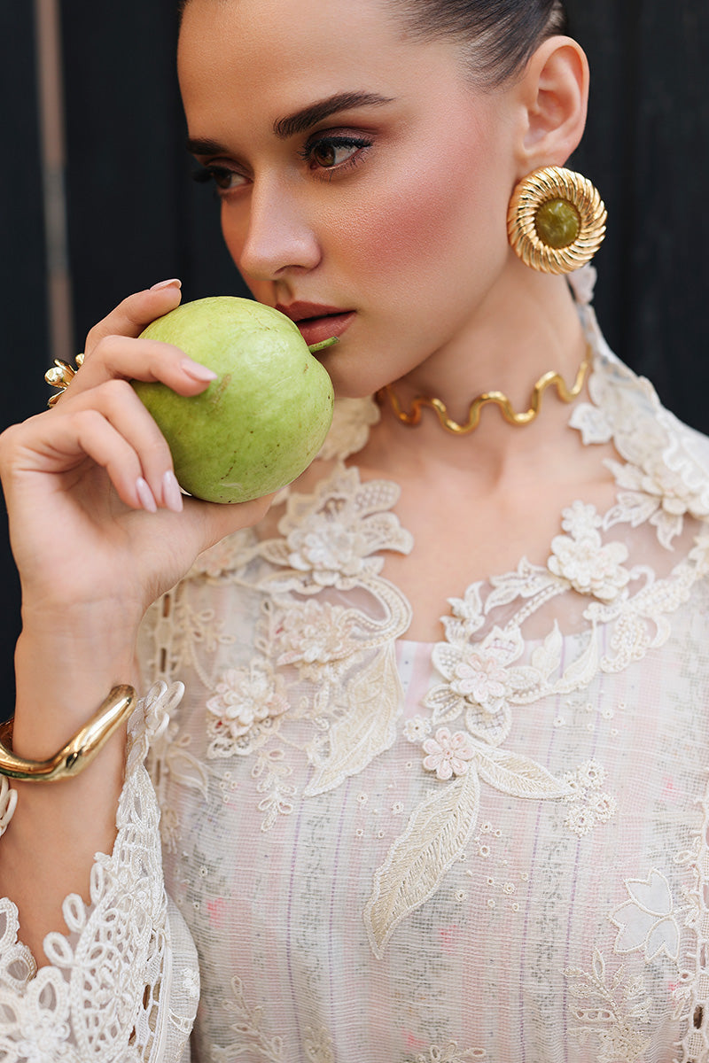 CM-04 ZIMAL | Qalamkar | Chikankari Eid Edit Collection 2026