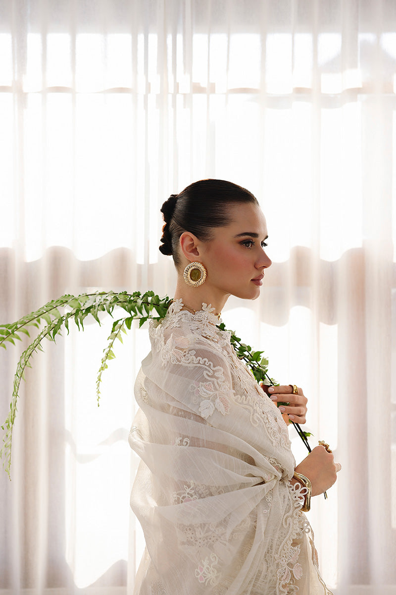 CM-04 ZIMAL | Qalamkar | Chikankari Eid Edit Collection 2026