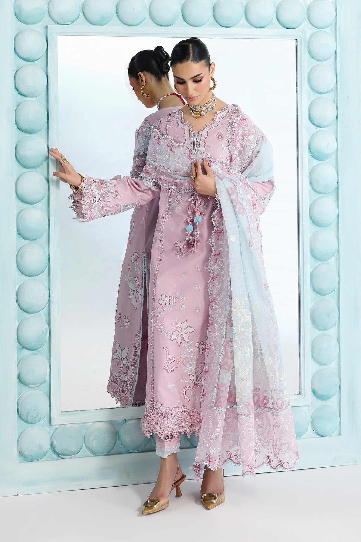 QFL-02 ISANE | Qalamkar  | Festive Lawn Collection 2026