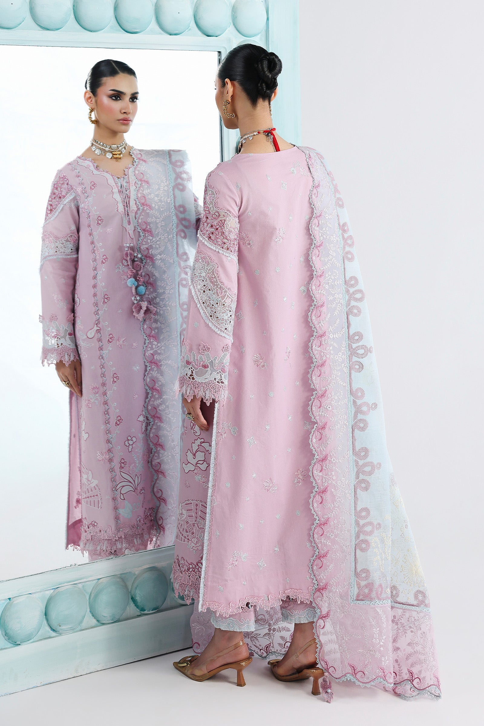 QFL-02 ISANE | Qalamkar  | Festive Lawn Collection 2026