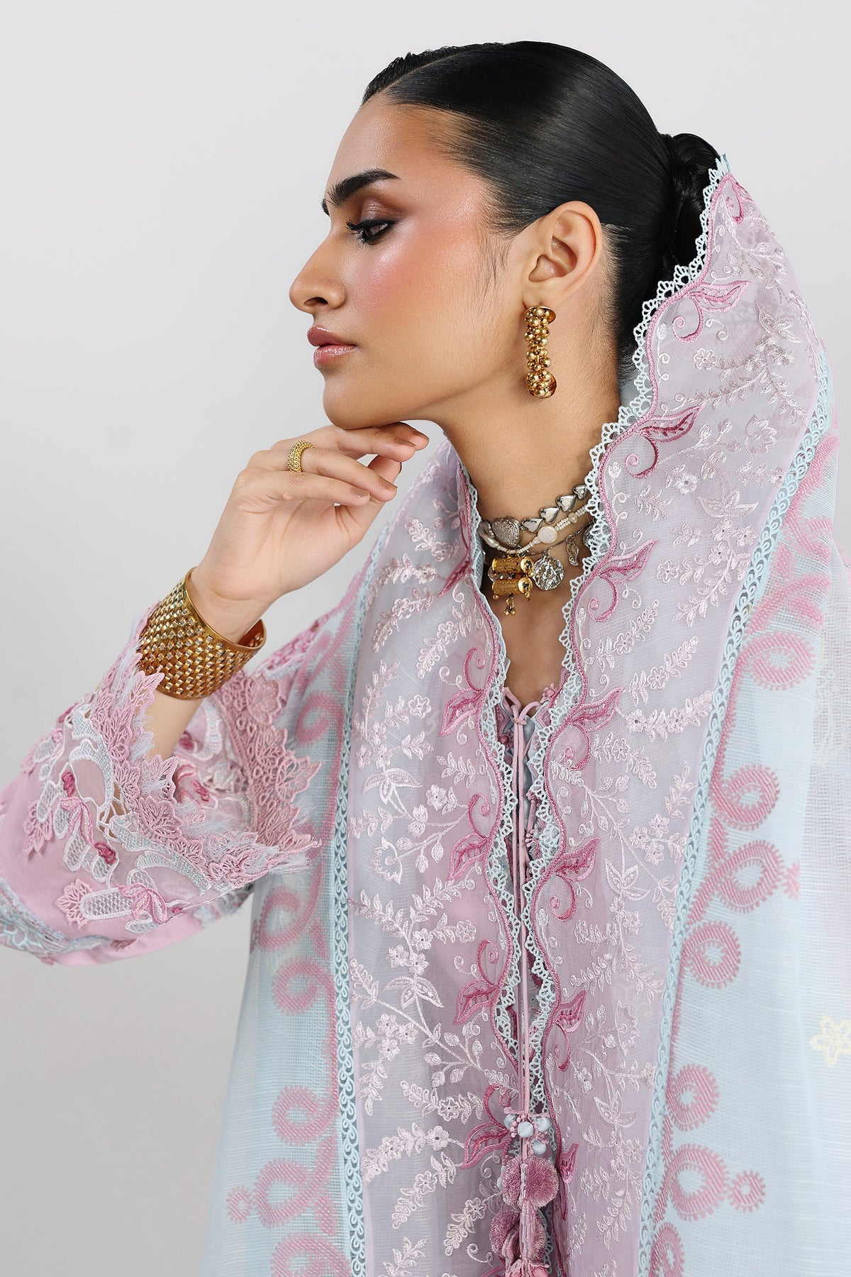 QFL-02 ISANE | Qalamkar  | Festive Lawn Collection 2026