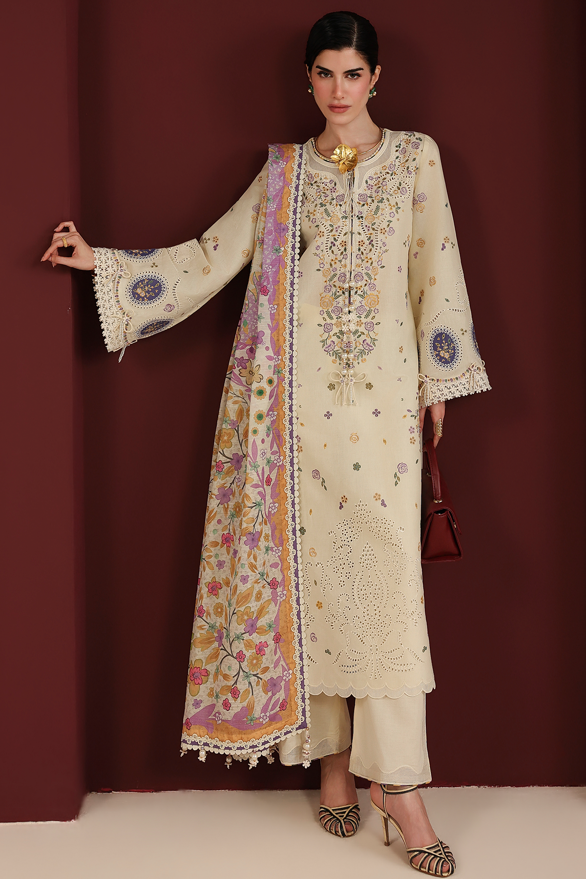IL26-D01 | Jazmin | iris Luxury Spring Summer Lawn Collection 2026