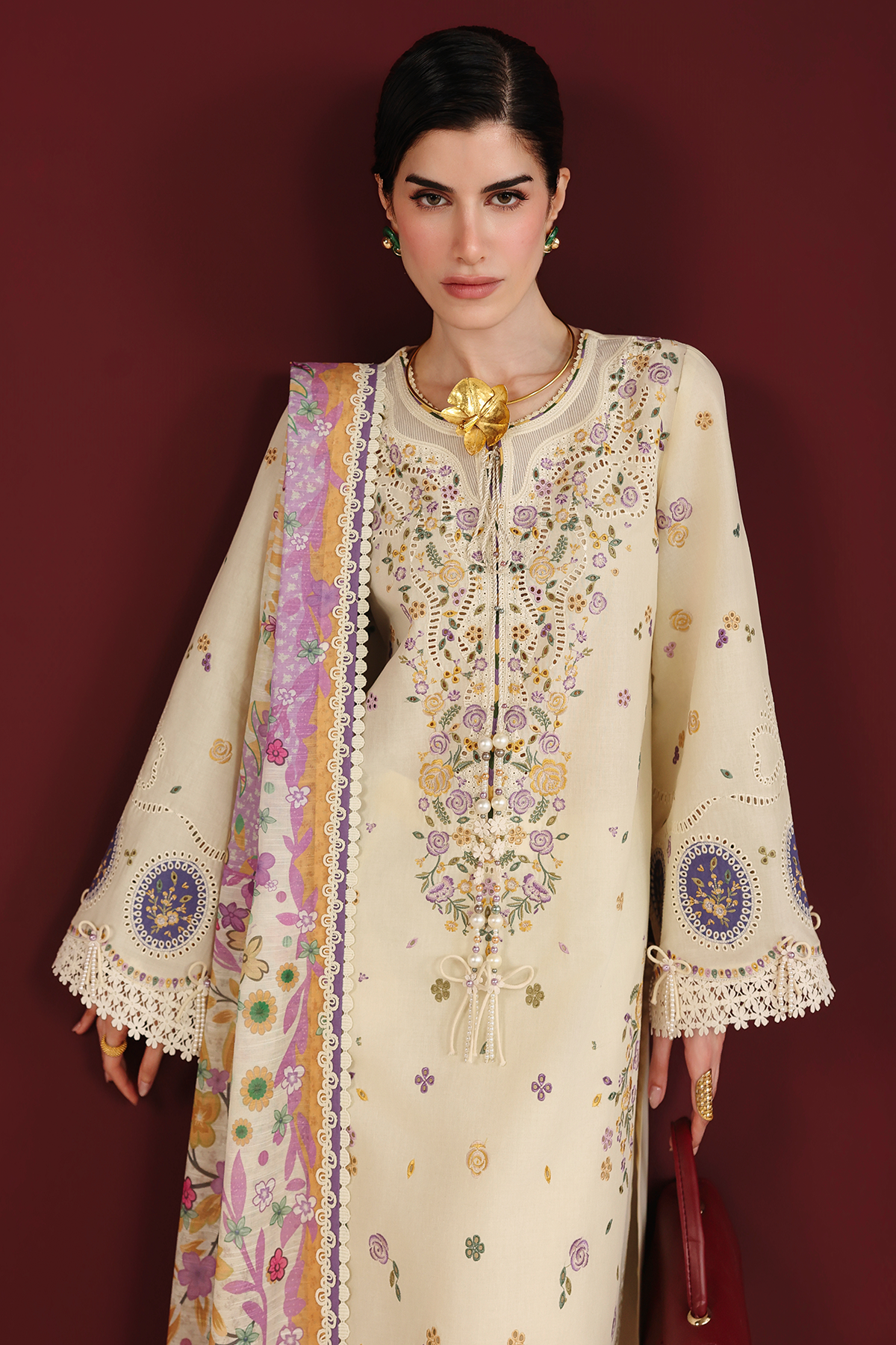 IL26-D01 | Jazmin | iris Luxury Spring Summer Lawn Collection 2026
