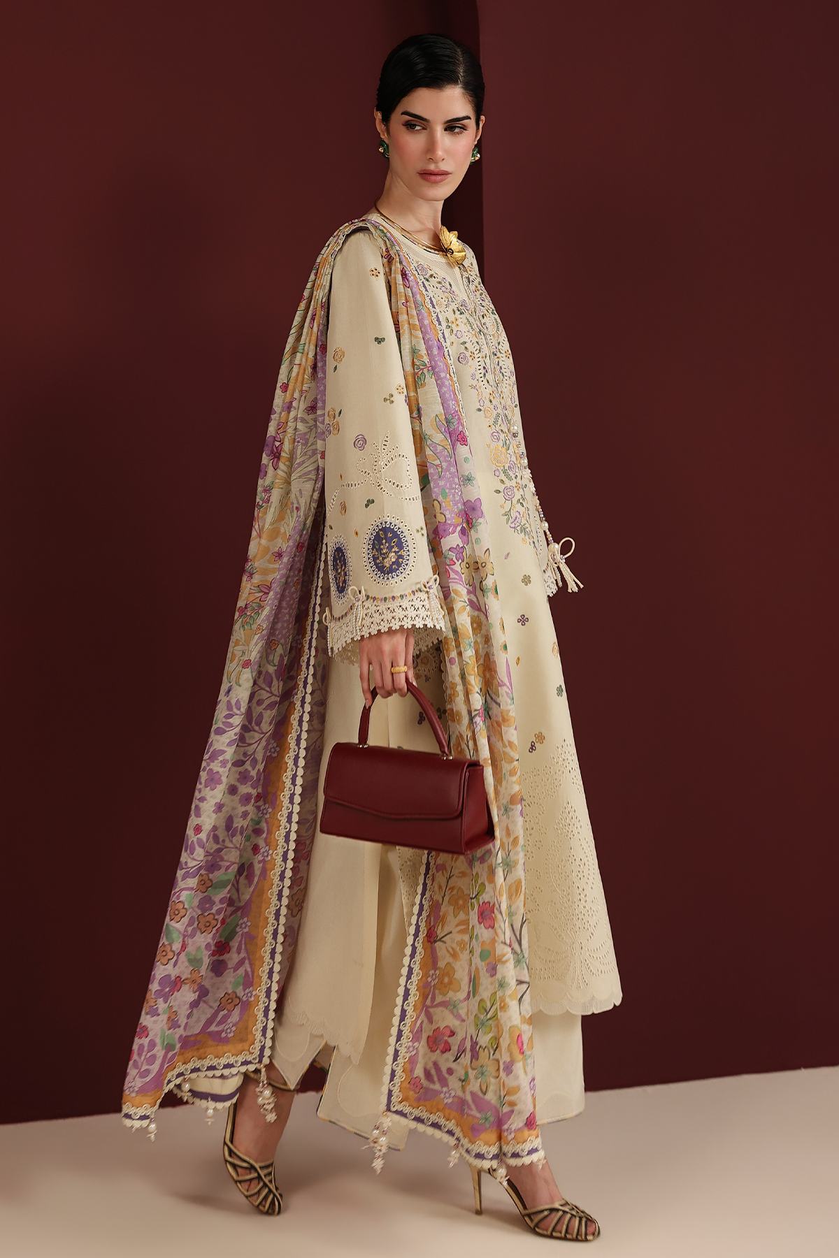 IL26-D01 | Jazmin | iris Luxury Spring Summer Lawn Collection 2026