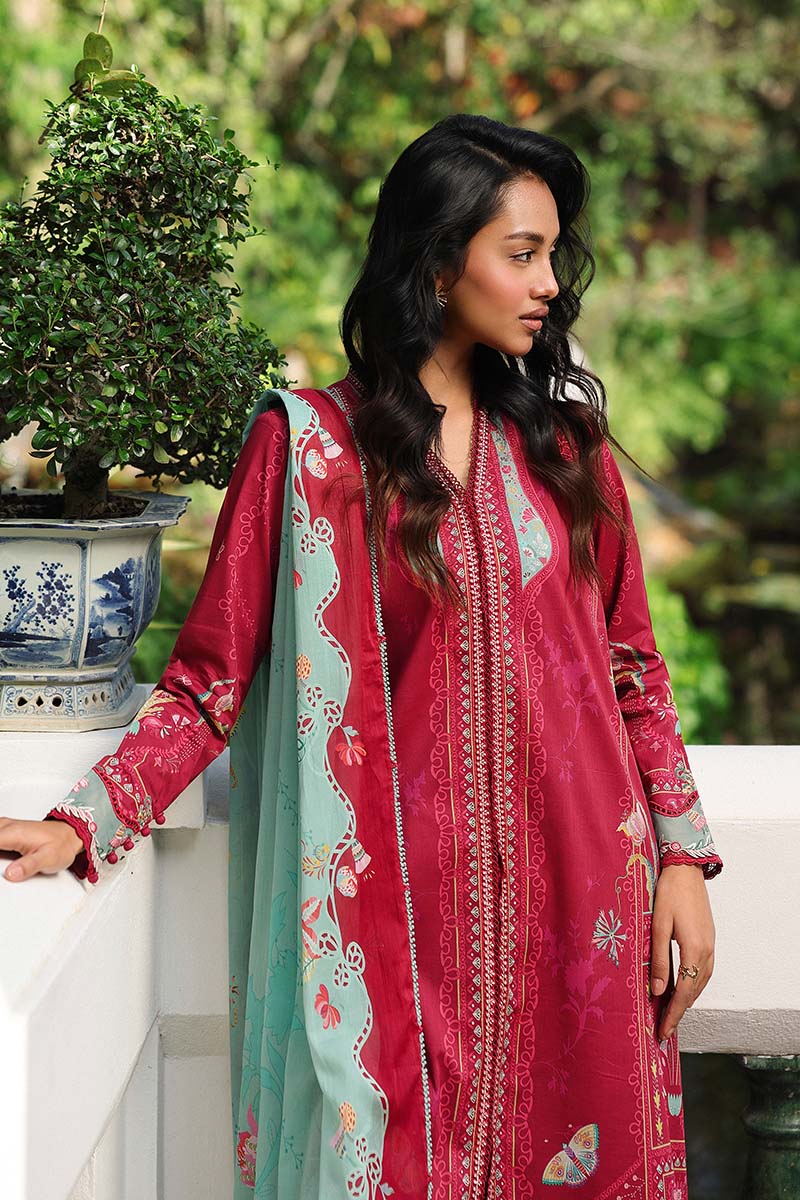 AX-05 (A) BRIE | Qalamkar| Qprints Lawn Unstitched Collection 2026